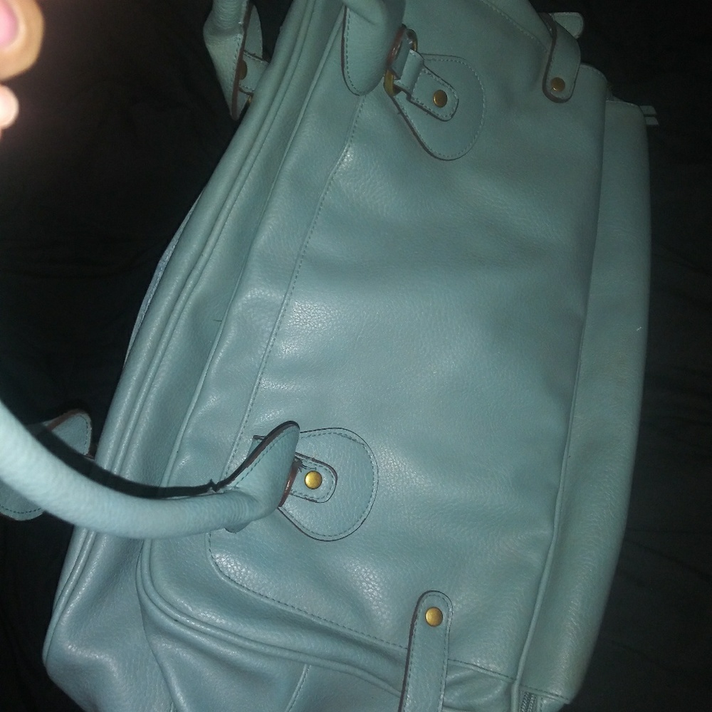 Cute Leather Weekender